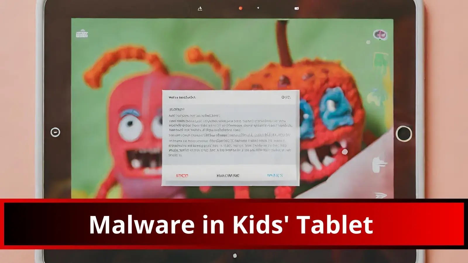 Malware Discovered in Kids’ Tablet steals sensitive data