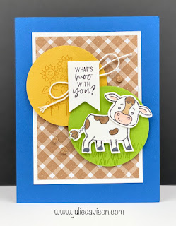 3 Stampin' Up! Cutest Cows Cards + New Catalog Card Layout Inspiration | www.juliedavison.com #stampinup