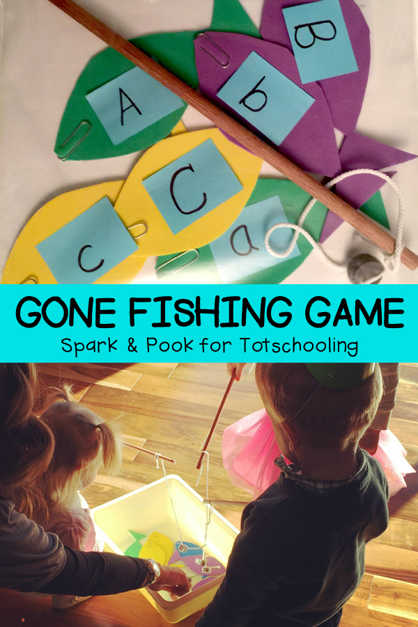 Gone Fishing Game for Preschoolers  Totschooling - Toddler, Preschool,  Kindergarten Educational Printables