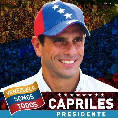 "É a luta de um povo contra um governo cheio de corruptos e ineptos" Henrique Capriles -VÍDEO
