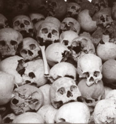Những năm 80 tội ác của bọn diệt chủng Polpot - ảnh được tái chế bởi http://namkna.blogspot.com/