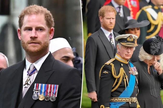 Prince Harry arrives in UK after King Charles’s cancer diagnosis – as it happened