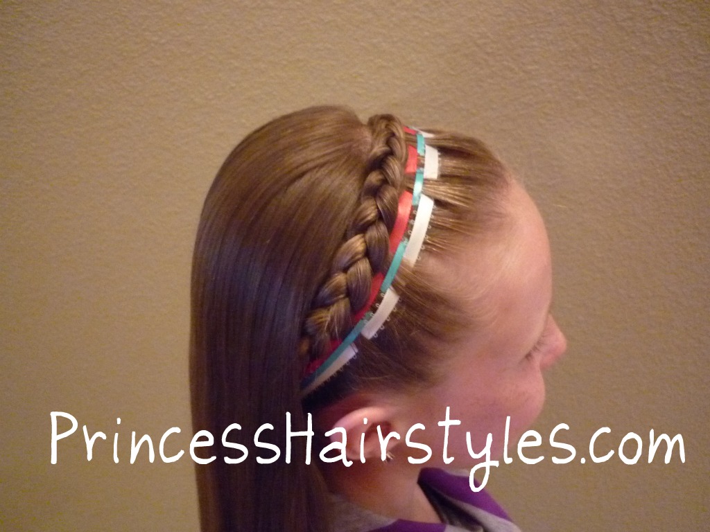 Fourth Of July Hairstyle, Ribbon Headband  Hairstyles For 