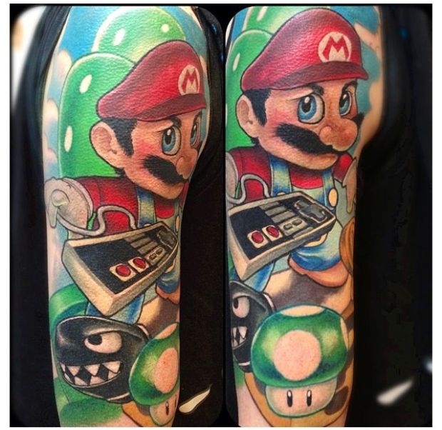 Tatuajes de Nintendo