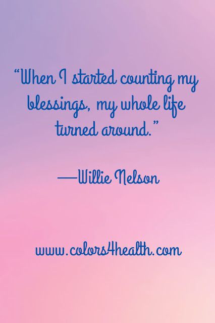 Willie Nelson Quote at Colors 4 Health