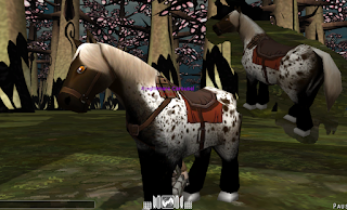 Black Hunter Horse Skin - Attack On Titan Tribute Game