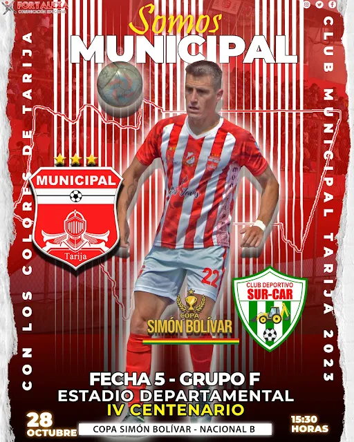 Venta de Entradas Municipal de Tarija vs SurCar