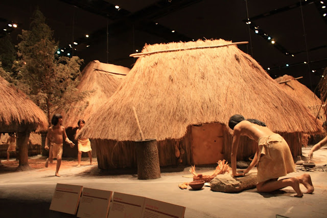 A view of the village at Cahokia