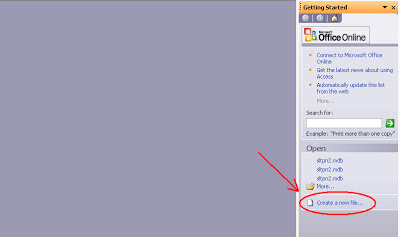 Cara Membuat Database Dengan Microsoft Office Access 2003