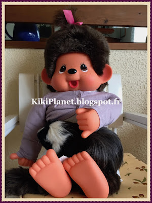 monchhichi géant, 80 cm, kiki, vintage, jouets, peluche, cochon d'onde, cobaye, animaux