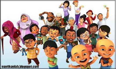 Gambar Upin dan Ipin lucu