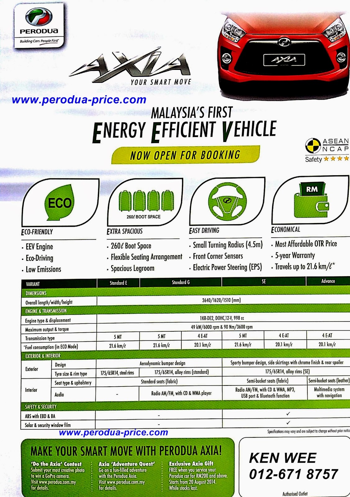 Perodua Promosi Malaysia- 012-671 8757