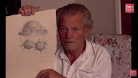 curious incident, robert taylor photo with his ufo drawing