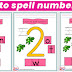 Learn to spell numbers 1-15  Free Download!