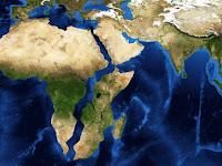 Africa is splitting into two Continents.