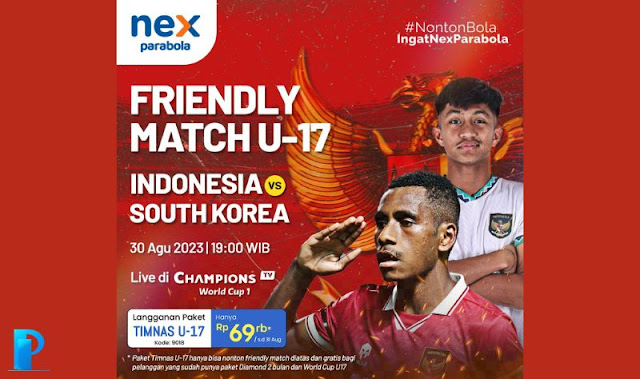 Paket Nonton Timnas U-17 di Nex Parabola