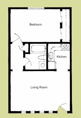 Apartment Floor Plans 1 Bedroom With Den