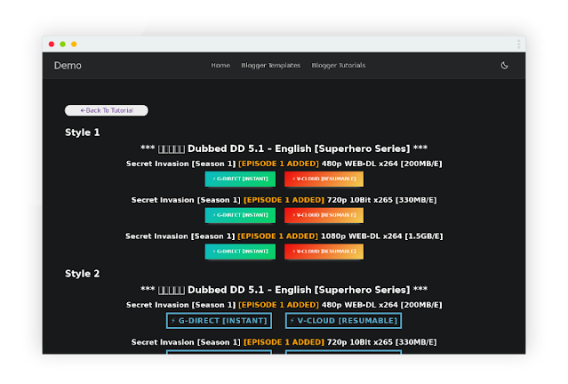 Gradient Download Button Generator