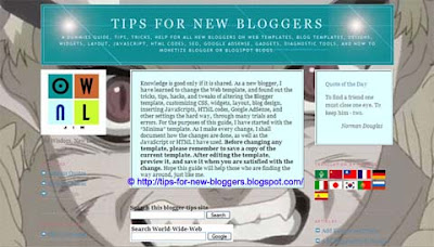 Gambar latar belakang untuk Template Blogger