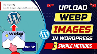 upload webp image in WordPress without plugin