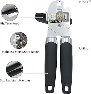 Safring Can Opener functions