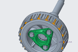 Automotive Clutch FEA Animation