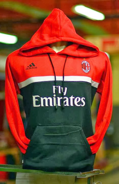 Grosir Jumper Hoodie Ac Milan 3d Red WhiteBlack - Big Match Jersey - Pin 32826B0C