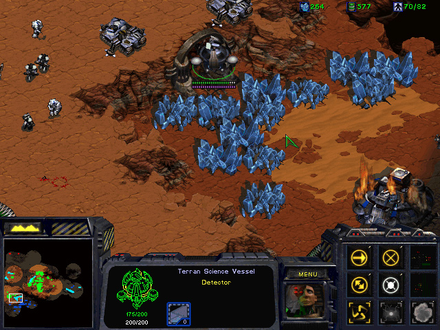 StarCraft: Brood War Mission 4: Assult on Korhal.