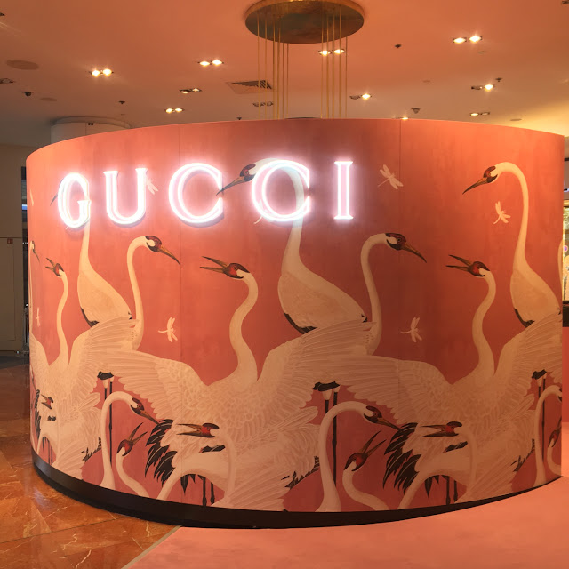 Green Pear Diaries, retail, pop up store, Gucci, Galerías Lafayette