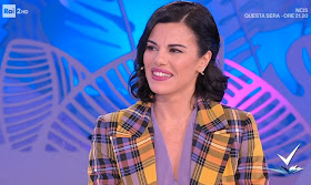 Bianca Guaccero bella conduttrice tv Raidue