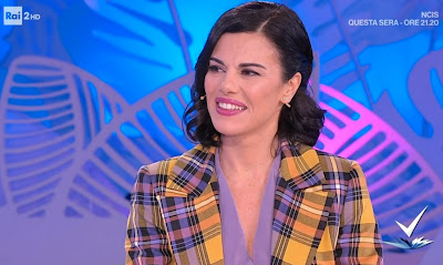 Bianca Guaccero bella conduttrice tv Raidue