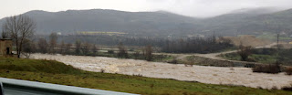 The river is very high again