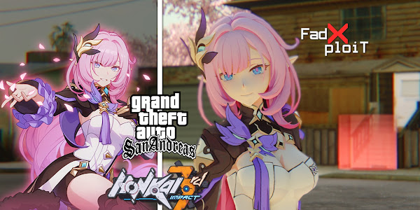  GTA SA Elysia - Miss Pink Elf from Honkai Impact