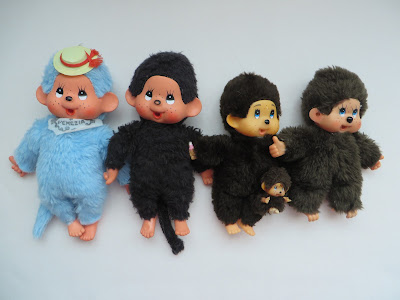 kiki monchhichi fake bootleg tiemi monkenoo stof-dyr