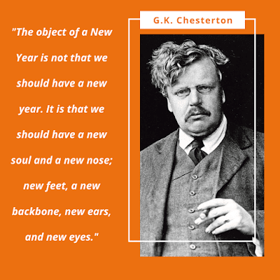 New Year Quotes by G.K. Chesterton