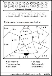 Atividades de matemática