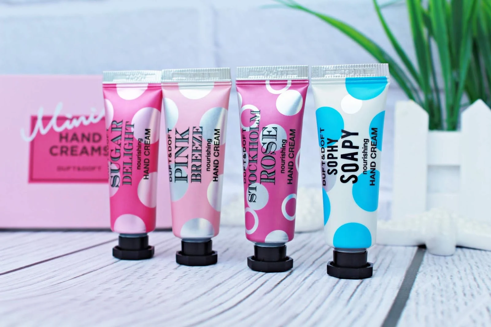 Koreański Hit sprzedaży! Kremy do rąk Mini Hand Creams Duft & Doft