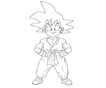 #4 Dragon Ball Coloring Page