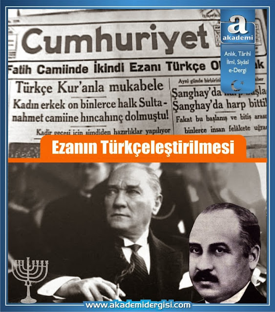 ali eren, ali rıza sağman, atatürk ilke ve inkılapları, fıkıh, mustafa kemal atatürk, sabetayistler, tarih, türkçe ezan, akademi dergisi, Mehmet Fahri Sertkaya, 