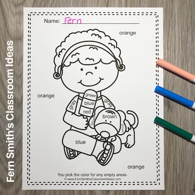 Click Here to Download this Spring Color By Code Kindergarten Know Your Colors and Know Your Numbers Bundle For Your Classroom Today!