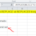 Cách sử dụng hàm REPLACE trong excel