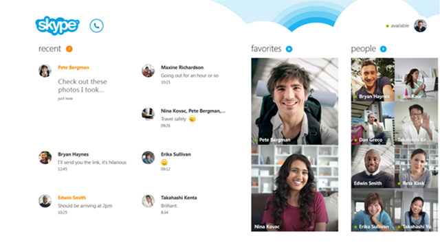 SkypeHomeScreen_Web