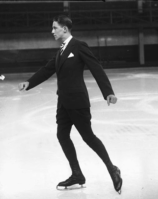 Canadian Figure Skating Champion Montgomery 'Bud' Wilson