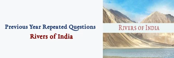 Rivers of India - PSC Questions