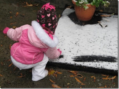 First NYC Snow