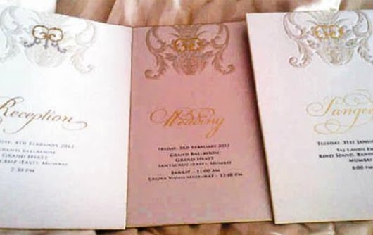 wanted the wedding cards