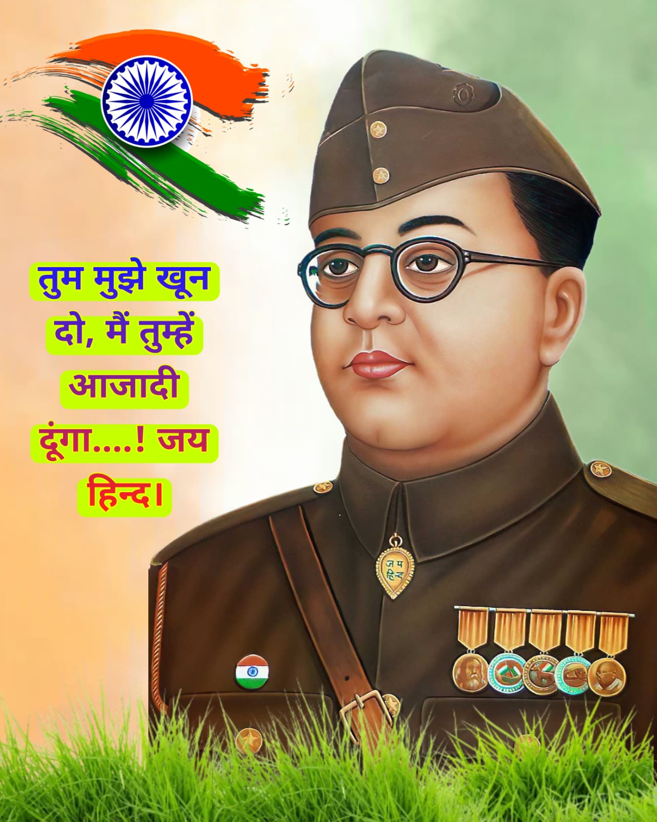 नेताजी सुभाष चन्द्र बोस जयंती | Netaji Subhash Chandra Bose Jayanti Images Photos wallpaper