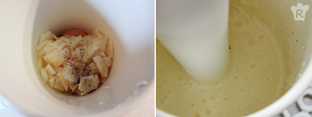 Crema batida de quesos