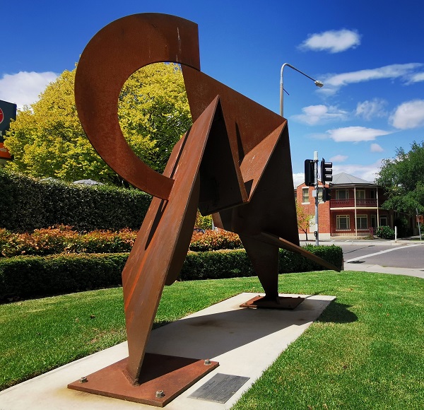 The River by Ken Raff I Public Art in Albury