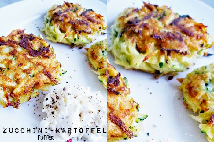 Zucchini-Kartoffelpuffer